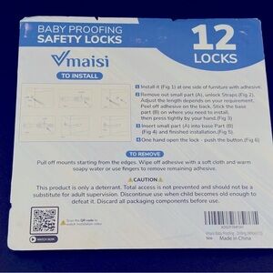 New 12 baby proofing safety locks